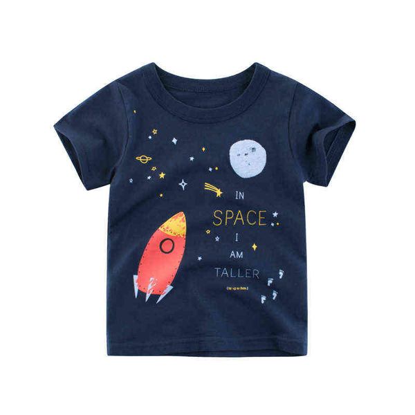solid cotton kids summer funny t-shirts baby child's cartoon print tee boys girls clothing round neck from 2 to 7 year old g1209, Blue
solid cotton kids summer funny t-shirts baby child's cartoon print tee boys girls clothing round neck from 2 to 7 year old g1209, Blue