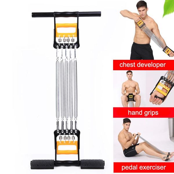 lohas spring chest developer expander hand grips pedal exerciser multifunction tension puller fitness stainless steel trainer resistance ban
lohas spring chest developer expander hand grips pedal exerciser multifunction tension puller fitness stainless steel trainer resistance ban