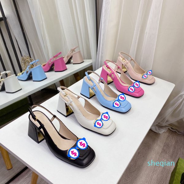 designer- shoes sandals slippers 7,5cm high heels slides classic button logo leather sole black and white pink blue beige size 34-43
designer- shoes sandals slippers 7,5cm high heels slides classic button logo leather sole black and white pink blue beige size 34-43