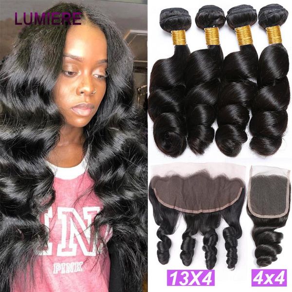 human hair bulks 28 30 38 40 inch loose deep wave bundles with closure peruvian frontal 100% remy weave extension, Black
human hair bulks 28 30 38 40 inch loose deep wave bundles with closure peruvian frontal 100% remy weave extension, Black