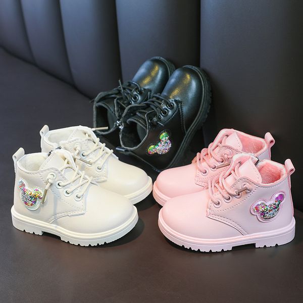 baby shoes children's cotton plush middle and small boys' short boots 1-3 years old 2 babies' walking soft soled, Black
baby shoes children's cotton plush middle and small boys' short boots 1-3 years old 2 babies' walking soft soled, Black