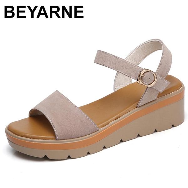 dress shoes beyarne2021women sandals summer suede leather high thick heel wedge platform ladies ankle strap flat sandalse450, Black
dress shoes beyarne2021women sandals summer suede leather high thick heel wedge platform ladies ankle strap flat sandalse450, Black