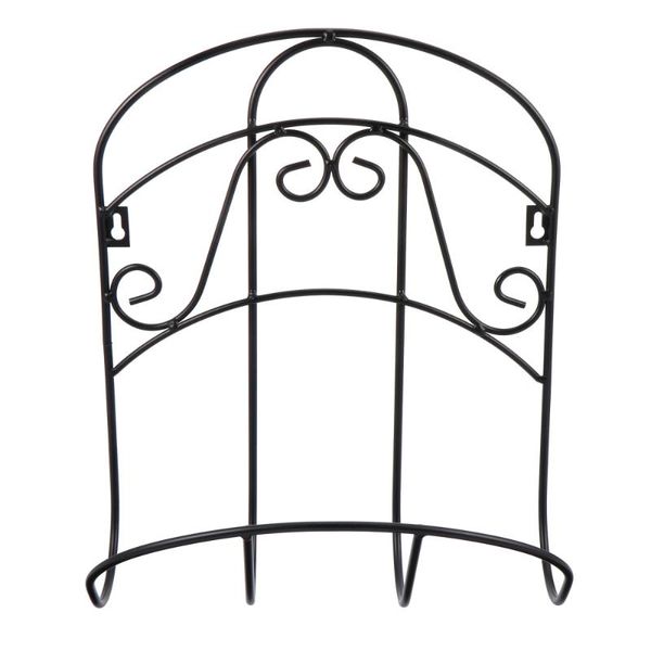 hangers & racks garden hose holder hanger wall mount decorative storage stand rack (black)
hangers & racks garden hose holder hanger wall mount decorative storage stand rack (black)
