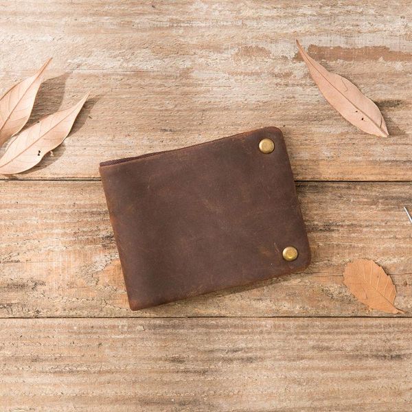 wallets handmade crazy horse leather retro wallet, zipper men's cowhide simple wallet, Red;black
wallets handmade crazy horse leather retro wallet, zipper men's cowhide simple wallet, Red;black