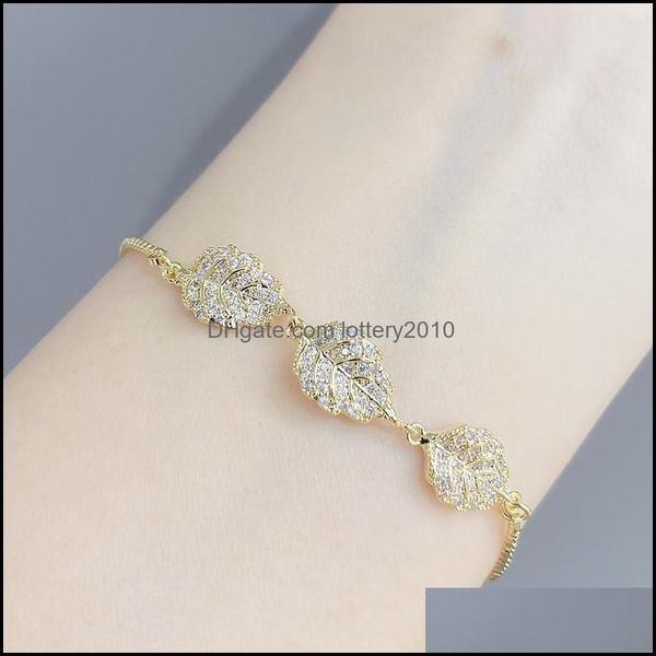 link bracelets jewelrylink chain women bracelet microinlaid zircon leaf adjustable drop delivery 2021 om7v5, Black
link bracelets jewelrylink chain women bracelet microinlaid zircon leaf adjustable drop delivery 2021 om7v5, Black