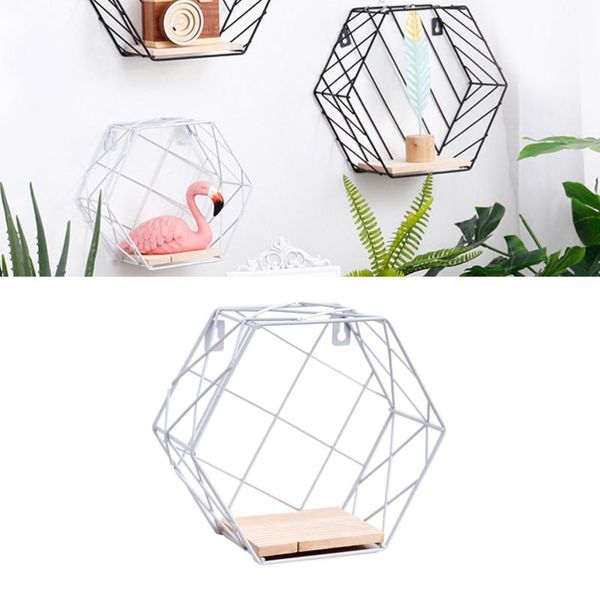 hooks & rails iron hexagonal mesh wall storage rack metal hanging display shelf holder home bedroom decoration - size (random style)
hooks & rails iron hexagonal mesh wall storage rack metal hanging display shelf holder home bedroom decoration - size (random style)