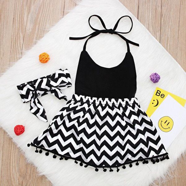 girl's dresses citgeeborn baby girls dress wave striped halter headbands neck summer outfit clothes, Red;yellow
girl's dresses citgeeborn baby girls dress wave striped halter headbands neck summer outfit clothes, Red;yellow
