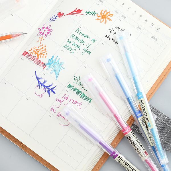 gel pens 0.5mm full needle tip pen graffiti 8 color signing school office supply kid promotional gift
gel pens 0.5mm full needle tip pen graffiti 8 color signing school office supply kid promotional gift