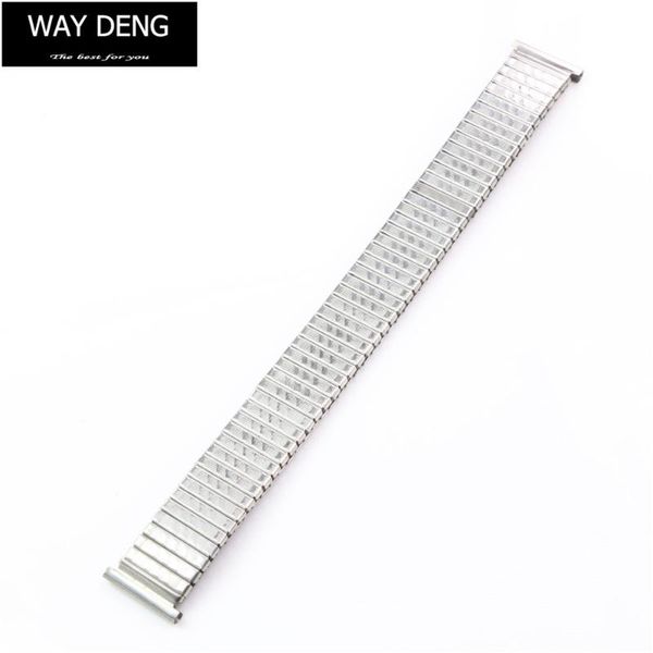 watch bands way deng - women men silver stainless steel metal expansion stretch watchband strap band flexible wristband bracelet, Black;brown
watch bands way deng - women men silver stainless steel metal expansion stretch watchband strap band flexible wristband bracelet, Black;brown