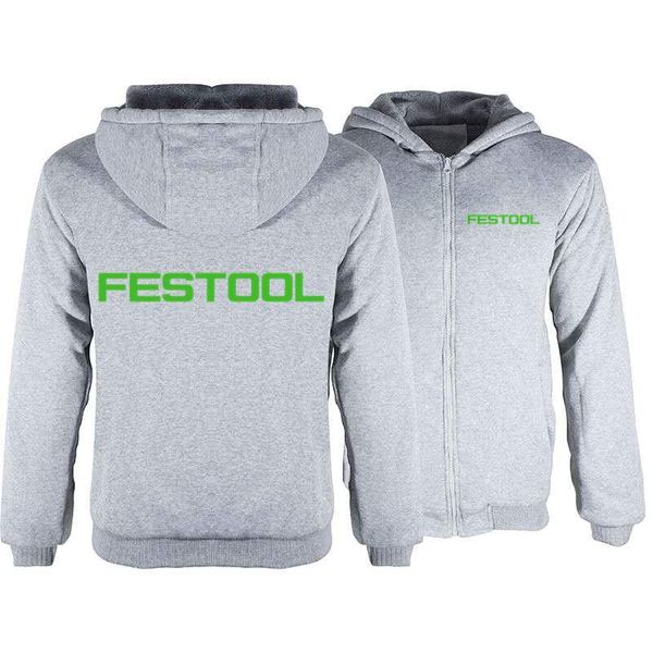 men's hoodies & sweatshirts autumn winter warm men festool brand logo print put together thicken fleece jacket customizable zip hoodie, Black
men's hoodies & sweatshirts autumn winter warm men festool brand logo print put together thicken fleece jacket customizable zip hoodie, Black