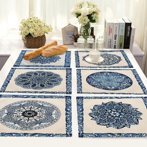 mats & pads bohemia mandalas pattern table placemats for set cotton linen home kitchen pad coffee tea place accessories placemat
mats & pads bohemia mandalas pattern table placemats for set cotton linen home kitchen pad coffee tea place accessories placemat