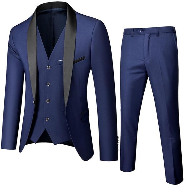 men's suits & blazers ( jacket+vest+pants) 3 piece set onebutton slim tailored tuxedo prom suit groom wedding jacket dress, White;black
men's suits & blazers ( jacket+vest+pants) 3 piece set onebutton slim tailored tuxedo prom suit groom wedding jacket dress, White;black