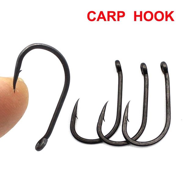 fishing hooks 25x carp crank hook barbed fish high carbon steel rigs barbel tench coarse accessory
fishing hooks 25x carp crank hook barbed fish high carbon steel rigs barbel tench coarse accessory