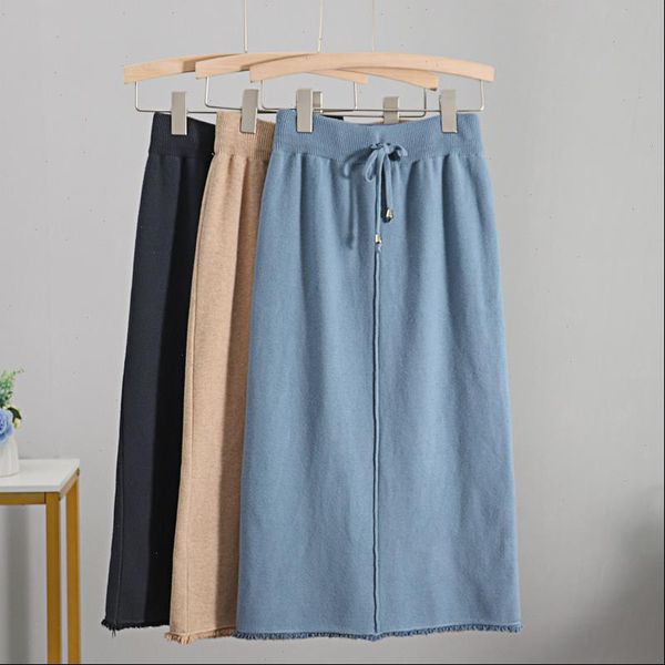 autumn women skirt winter knit drawstring midi skirts long maxi bodycon pencil sweater, Black
autumn women skirt winter knit drawstring midi skirts long maxi bodycon pencil sweater, Black