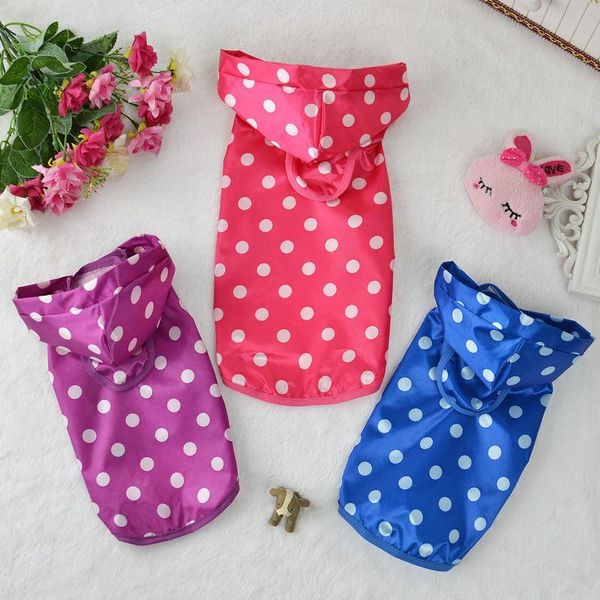 dog apparel pu waterproof dot raincoat portable pet leisure hoodies rain coat jacket small dogs costume clothes s-xl
dog apparel pu waterproof dot raincoat portable pet leisure hoodies rain coat jacket small dogs costume clothes s-xl