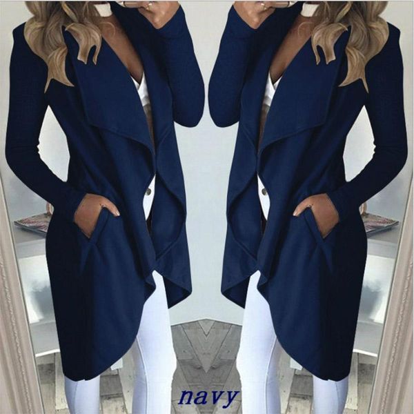 women's trench coats 2021 blazer women breasted oversized suits jacket official ladies loose long sleeve longer coat plus size 5xl, Tan;black
women's trench coats 2021 blazer women breasted oversized suits jacket official ladies loose long sleeve longer coat plus size 5xl, Tan;black