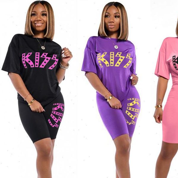 letter women tracksuits print two piece outfits set shorts tracksuit summer t shirt biker jogger suits sets, Gray
letter women tracksuits print two piece outfits set shorts tracksuit summer t shirt biker jogger suits sets, Gray