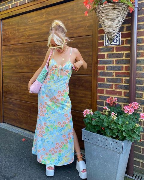 casual dresses wsevypo y2k summer sweet floral maxi sundress party vacation vestidos women's suspender tied cut out front dress sleevele, Black;gray
casual dresses wsevypo y2k summer sweet floral maxi sundress party vacation vestidos women's suspender tied cut out front dress sleevele, Black;gray