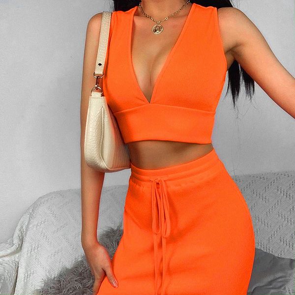 dress two pieces together harvest deep v sleeveless neckline with mini hip bundle elastic orange skirt 2 piece clubwear suits night out ujx, Black;gray
dress two pieces together harvest deep v sleeveless neckline with mini hip bundle elastic orange skirt 2 piece clubwear suits night out ujx, Black;gray