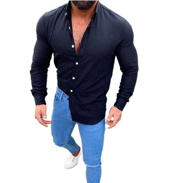 men's dress shirts slub linen long sleeve button lapel shirt casual fashion business single-breasted cardigan turn down collar blouses, White;black
men's dress shirts slub linen long sleeve button lapel shirt casual fashion business single-breasted cardigan turn down collar blouses, White;black