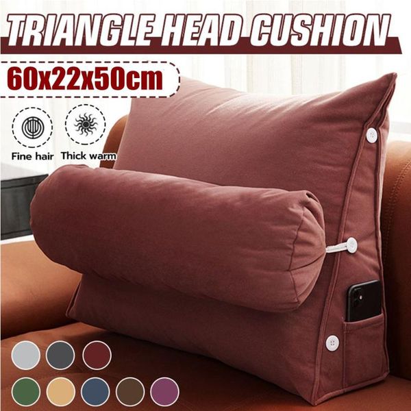 cushion/decorative pillow 60*22*50cm 2pcs/set cushion home office sofa bed removable washable soft velvet fabric cotton back mat waist pad h
cushion/decorative pillow 60*22*50cm 2pcs/set cushion home office sofa bed removable washable soft velvet fabric cotton back mat waist pad h