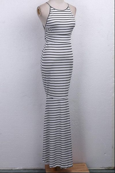 womens dresses women summer vintage boho striped long maxi evening party beach dress backless strap sundress clothes, Black;gray
womens dresses women summer vintage boho striped long maxi evening party beach dress backless strap sundress clothes, Black;gray