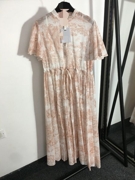 322 2022 summer brand same style regular crew neck pullover blue pink dress short sleeve women clothes meiyi, Black
322 2022 summer brand same style regular crew neck pullover blue pink dress short sleeve women clothes meiyi, Black