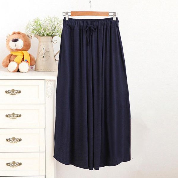 women's pants & capris women wide leg modal long loose pantskirt culotte yoga trousers, Black;white
women's pants & capris women wide leg modal long loose pantskirt culotte yoga trousers, Black;white