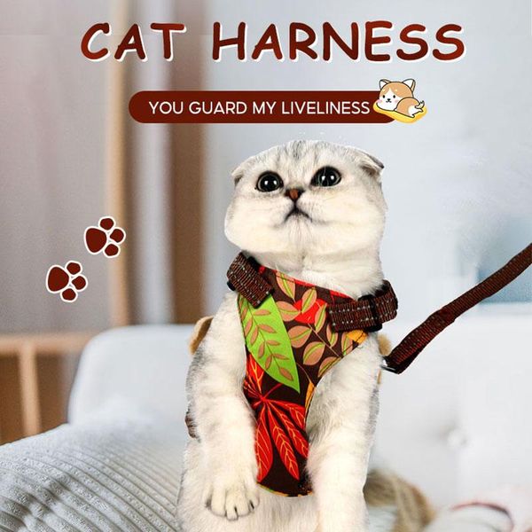 cat collars & leads pet leash adjustable reflective comfortable harness vest set breathable mesh design cats chest strap supplies accessorie
cat collars & leads pet leash adjustable reflective comfortable harness vest set breathable mesh design cats chest strap supplies accessorie