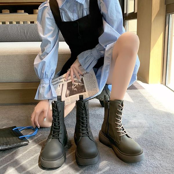 boots women's autumn round toe luxury designer shoes flat heel zipper boots-women low fashion rubber rock ladies lolita 2021, Black
boots women's autumn round toe luxury designer shoes flat heel zipper boots-women low fashion rubber rock ladies lolita 2021, Black