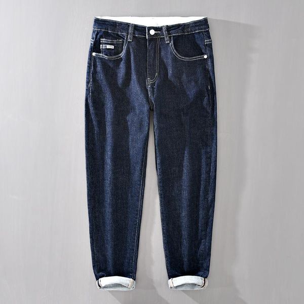 men's jeans 8103 simple for men vintage korean style all-match boyfriend stretch mid waist zipper blue denim pants
men's jeans 8103 simple for men vintage korean style all-match boyfriend stretch mid waist zipper blue denim pants