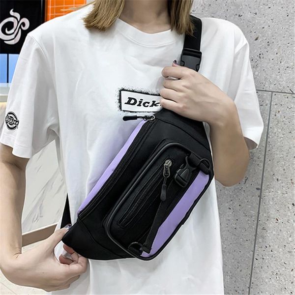women waist bag canvas belt fanny pack fashion street all-match shoulder bags zipper purse phone pouch pocket
women waist bag canvas belt fanny pack fashion street all-match shoulder bags zipper purse phone pouch pocket