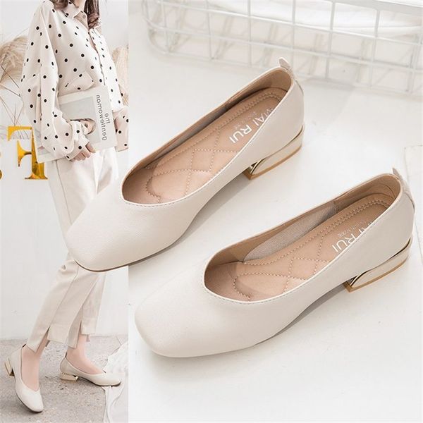 womens shoes korean spring and autumn flat-bottomed retro square toe low-heeled shallow shoes1, Black
womens shoes korean spring and autumn flat-bottomed retro square toe low-heeled shallow shoes1, Black