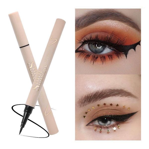 1pcs balck liquid eyeliner pen waterproof fast-dry eye liner pencil long lasting cosmetics smooth women makeup tools1 
1pcs balck liquid eyeliner pen waterproof fast-dry eye liner pencil long lasting cosmetics smooth women makeup tools1