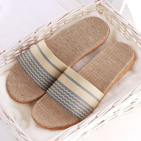slippers home indoor floor shoes silent sweat 2021 summer women sandals, Black