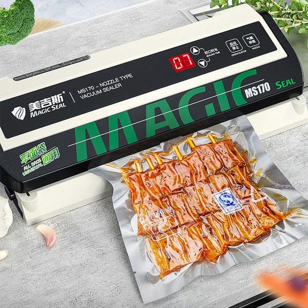 light flat bag vacuum packaging machine air extraction sealing ordinary small commercial and household food
light flat bag vacuum packaging machine air extraction sealing ordinary small commercial and household food