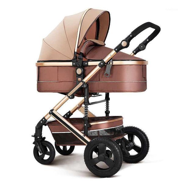 luxurious baby stroller 3 in 1 portable travel carriage folding prams aluminum frame high landscape tricycle1
luxurious baby stroller 3 in 1 portable travel carriage folding prams aluminum frame high landscape tricycle1