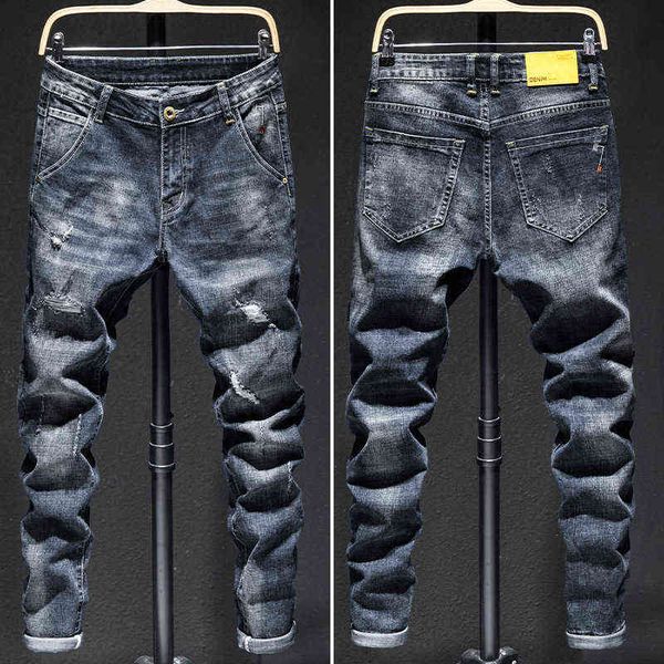 men's jeans men's light blue slim fit elastic slim fit jeans tight men's small foot jeans
men's jeans men's light blue slim fit elastic slim fit jeans tight men's small foot jeans
