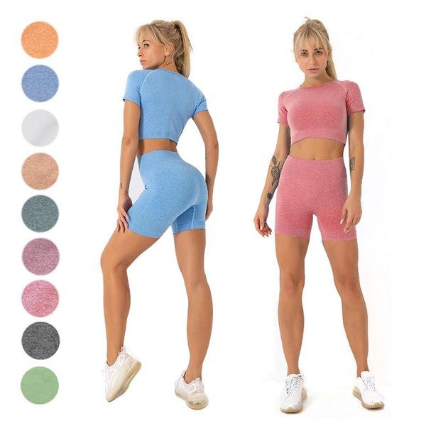 yoga outfit shirt shorts set women tracksuit sportswear suit crop clothes sport high waist seamless leggings for fitness
yoga outfit shirt shorts set women tracksuit sportswear suit crop clothes sport high waist seamless leggings for fitness