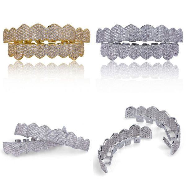hip hop mens diamond dientes grillz teeth gold silver luxury designer iced out grills hiphop rapper men fashion jewlery accessories 27 r2, Black
hip hop mens diamond dientes grillz teeth gold silver luxury designer iced out grills hiphop rapper men fashion jewlery accessories 27 r2, Black