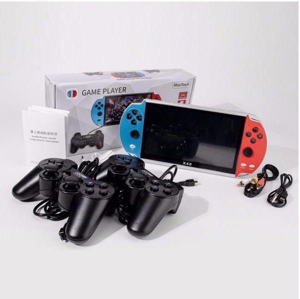 portable game players 7-inch x40 psp two-player machine fc retro handheld nostalgic models 16g
portable game players 7-inch x40 psp two-player machine fc retro handheld nostalgic models 16g