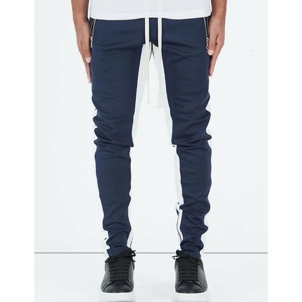 men's jeans casual racing pants of fitness men jogging gym tight street in the open air breathable exercise bottoms, Blue
men's jeans casual racing pants of fitness men jogging gym tight street in the open air breathable exercise bottoms, Blue