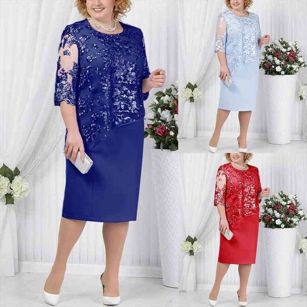 plus size party sheer half sleeve floral lace layered mother of bride midi dress womens clothing vestidos, Black;gray
plus size party sheer half sleeve floral lace layered mother of bride midi dress womens clothing vestidos, Black;gray