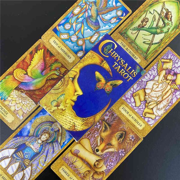 hay house chrysalis tarot deck leisure party table game fortune-telling prophecy oracle cards with guide book dixit
hay house chrysalis tarot deck leisure party table game fortune-telling prophecy oracle cards with guide book dixit