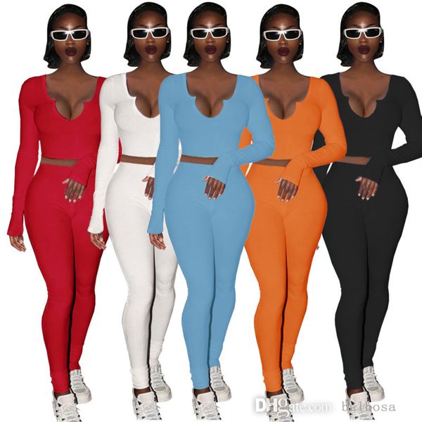 women designers clothes 2023 ribbed tracksuits 2 two piece outfits new fall winter v-neck thread long sleeve pants jogger set, Gray
women designers clothes 2023 ribbed tracksuits 2 two piece outfits new fall winter v-neck thread long sleeve pants jogger set, Gray