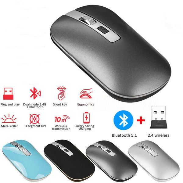 mice 1 pcs bluetooth rechargeable dual mode wireless led mouse for pc lapslim silent
mice 1 pcs bluetooth rechargeable dual mode wireless led mouse for pc lapslim silent