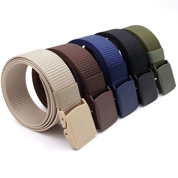 belts fashion women nylon belt buckle men canvas thicken long cloth knitted waistband strap, Black;brown
belts fashion women nylon belt buckle men canvas thicken long cloth knitted waistband strap, Black;brown
