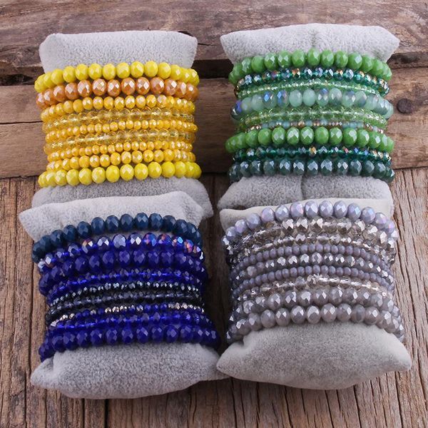 beaded, strands rh fashion designer beaded bracelet set 9pc glass crystal multi stack bracelets for women jewelry, Black
beaded, strands rh fashion designer beaded bracelet set 9pc glass crystal multi stack bracelets for women jewelry, Black