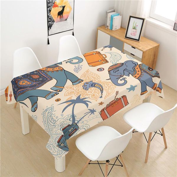 table cloth elephant tablecloth polyester el picnic rectangular covers home dining tea decoration
table cloth elephant tablecloth polyester el picnic rectangular covers home dining tea decoration