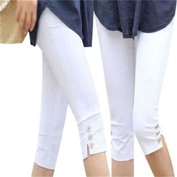 high elasticity breeches plue size s-4xl summer candy color capris pants women thin ladies waist elastic 210708, Blue
high elasticity breeches plue size s-4xl summer candy color capris pants women thin ladies waist elastic 210708, Blue